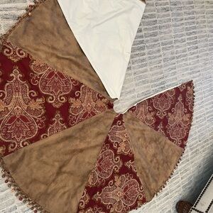 Christmas tree skirt, holidays, Christmas